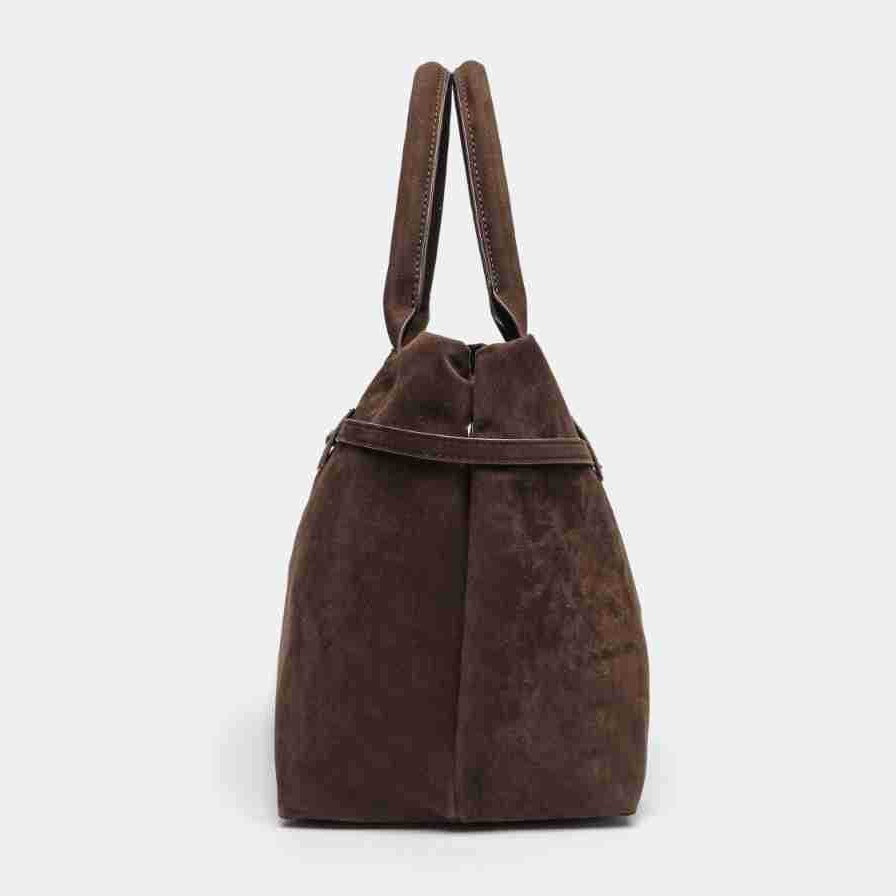 Vintage Suede Women Tote Bag
